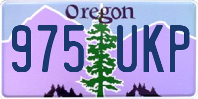 OR license plate 975UKP