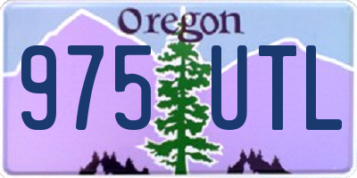 OR license plate 975UTL