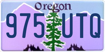 OR license plate 975UTQ