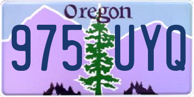 OR license plate 975UYQ