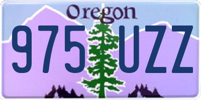 OR license plate 975UZZ