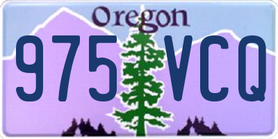 OR license plate 975VCQ
