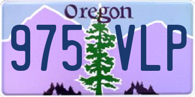 OR license plate 975VLP