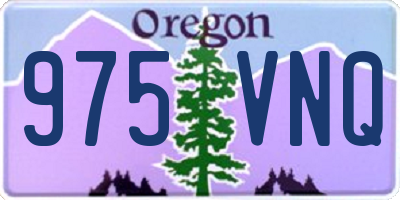 OR license plate 975VNQ