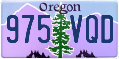 OR license plate 975VQD