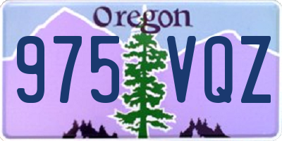 OR license plate 975VQZ