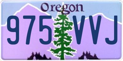 OR license plate 975VVJ