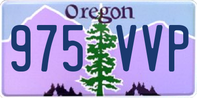 OR license plate 975VVP