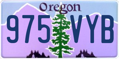 OR license plate 975VYB
