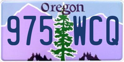 OR license plate 975WCQ