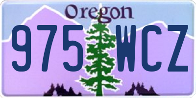 OR license plate 975WCZ