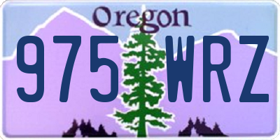 OR license plate 975WRZ