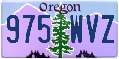 OR license plate 975WVZ