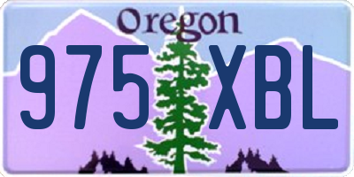 OR license plate 975XBL