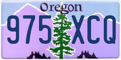OR license plate 975XCQ