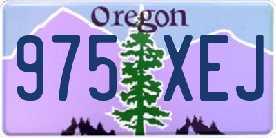 OR license plate 975XEJ