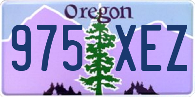 OR license plate 975XEZ