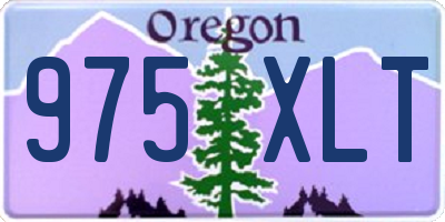 OR license plate 975XLT