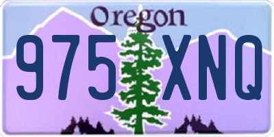 OR license plate 975XNQ