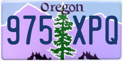 OR license plate 975XPQ