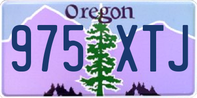 OR license plate 975XTJ