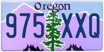 OR license plate 975XXQ