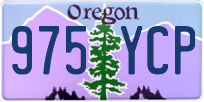 OR license plate 975YCP