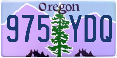 OR license plate 975YDQ