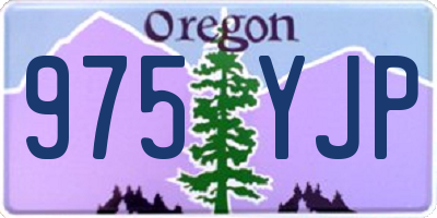 OR license plate 975YJP