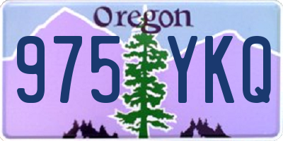 OR license plate 975YKQ