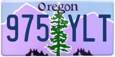 OR license plate 975YLT