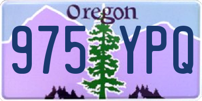 OR license plate 975YPQ