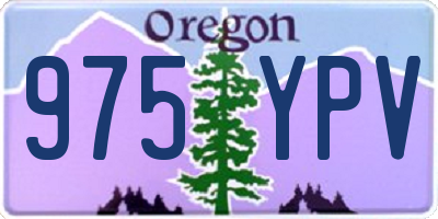 OR license plate 975YPV