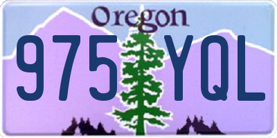 OR license plate 975YQL