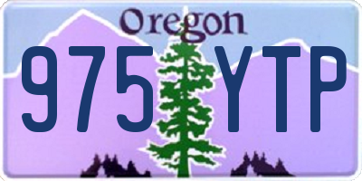 OR license plate 975YTP