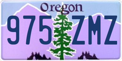 OR license plate 975ZMZ