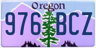 OR license plate 976BCZ