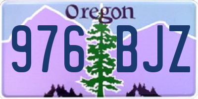 OR license plate 976BJZ