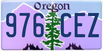 OR license plate 976CEZ