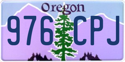 OR license plate 976CPJ