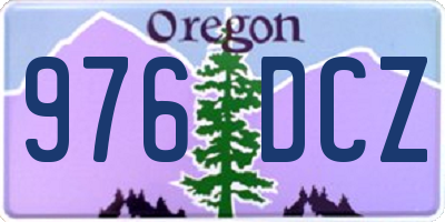 OR license plate 976DCZ