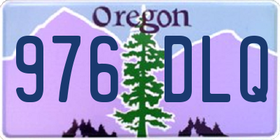 OR license plate 976DLQ