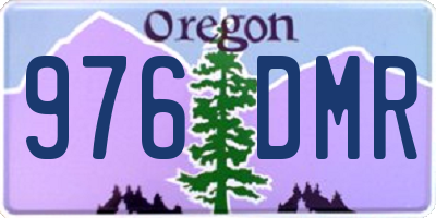OR license plate 976DMR