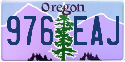 OR license plate 976EAJ