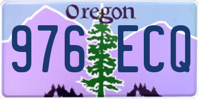 OR license plate 976ECQ