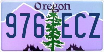OR license plate 976ECZ