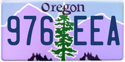 OR license plate 976EEA
