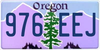 OR license plate 976EEJ