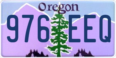 OR license plate 976EEQ