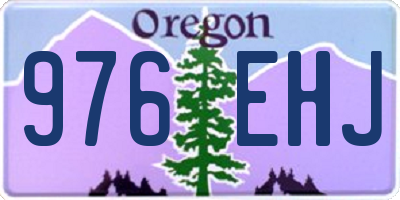 OR license plate 976EHJ